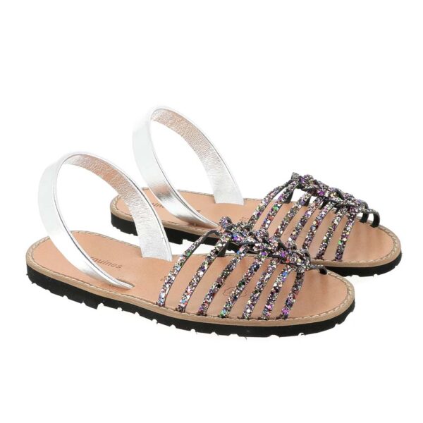 Minorquines Avarca Sant paillettes