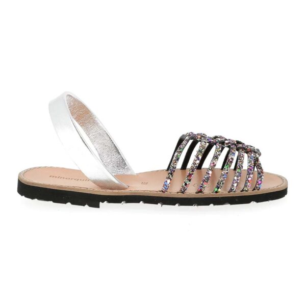 Minorquines Avarca Sant paillettes