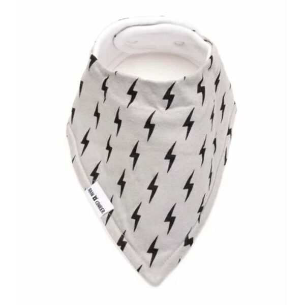 Bavoir bandana géométrique