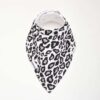 Bavoir bandana noir/blanc – Image 2