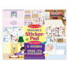 Repositionable sticker block