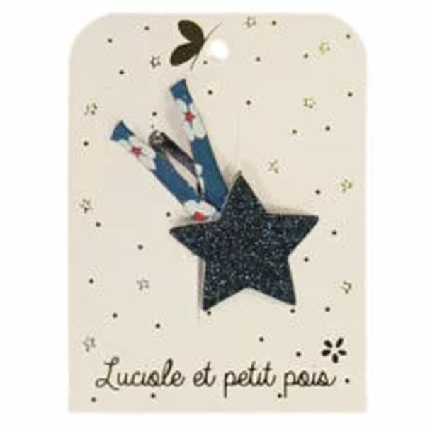 Barrette étoile filante