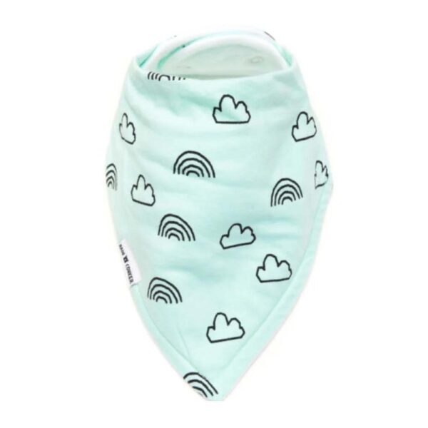 Bavoir bandana ciel