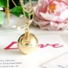 Pregnancy Bola Gold Padlock - Image 3