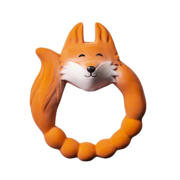 Fox teething ring