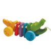 Rainbow Pull Alligator