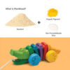 Rainbow Pull Alligator - Image 3