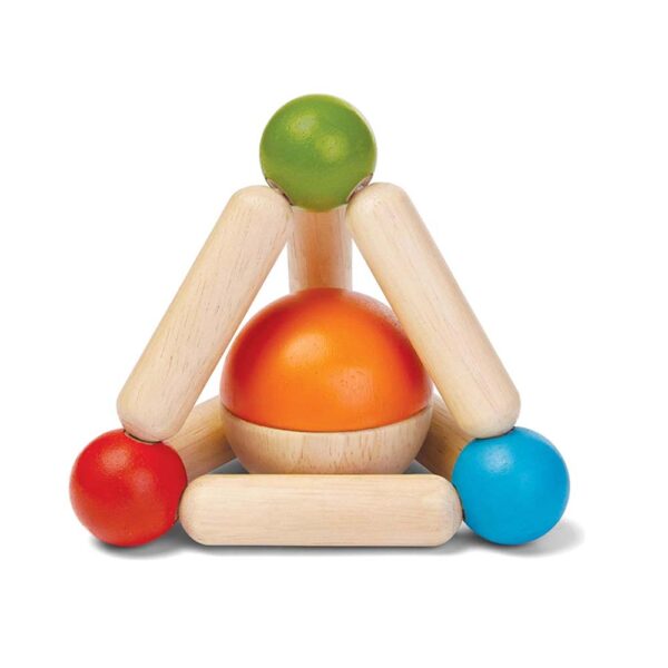 Hochet triangle et balle à son