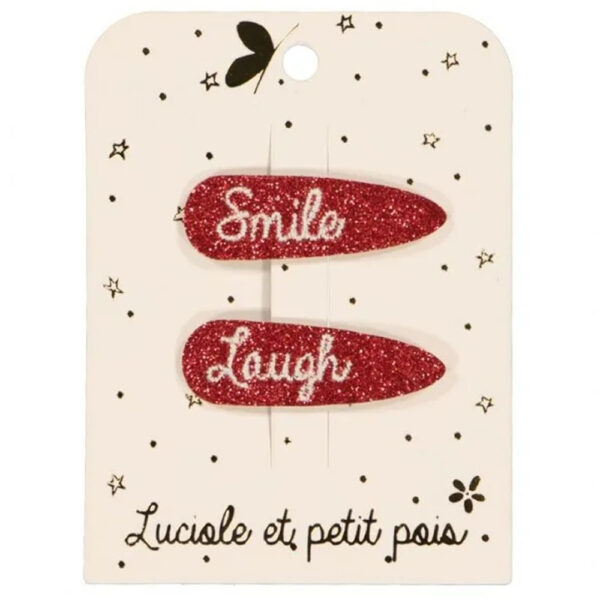Barrettes à message