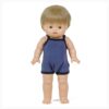 Dressed Minikane doll standing