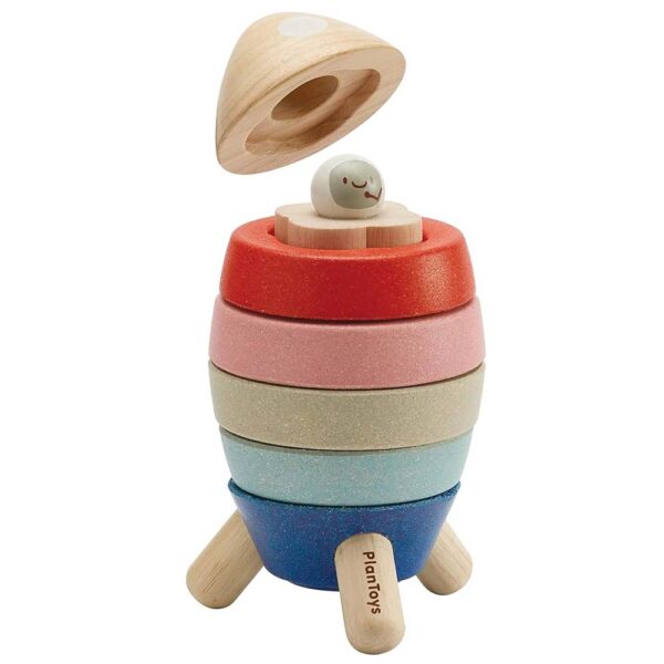 Stacking rocket