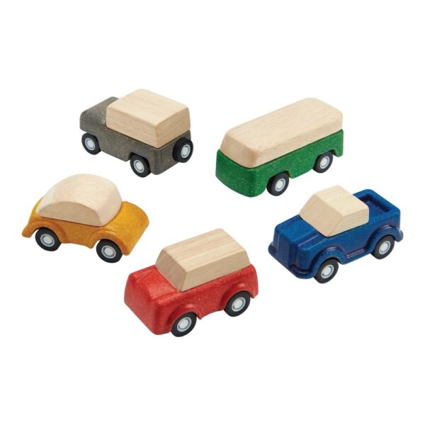 Set of 5 PlanWorld Mini Cars