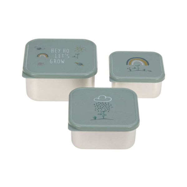 Boîtes à goûter encastrables en métal Laessig