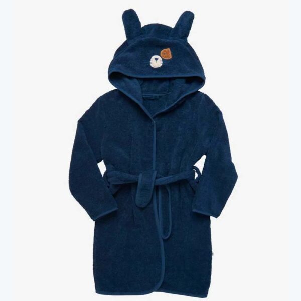 Peignoir animal en coton biologique