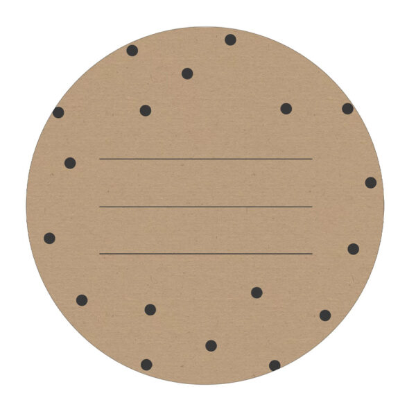 Round scratch card 