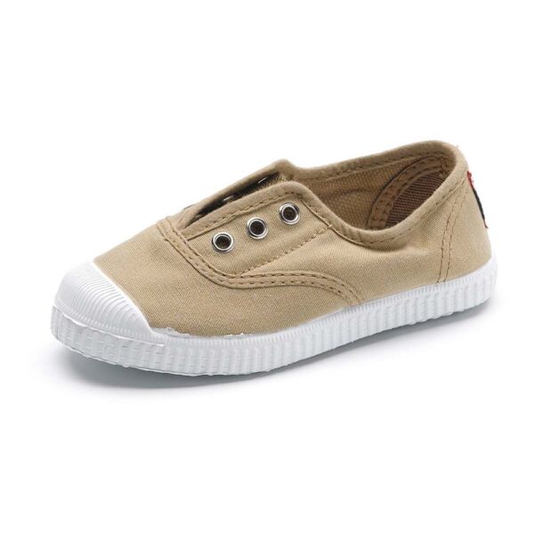Tennis in beige canvas