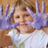 4 cans of Luka/Aki vegan finger paint - Image 4