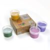4 cans of Luka/Aki vegan finger paint