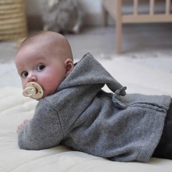 Burnous bébé à zip
