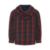 Plaid hooded shirt - Image 3