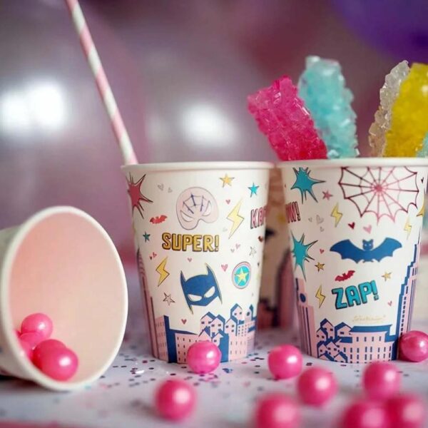 Star Superhero Cups