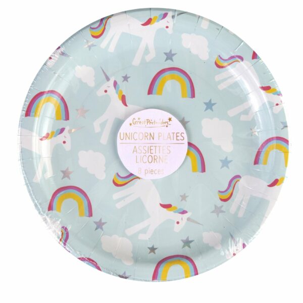 Small unicorn plates