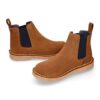 Nubuck leather zip ankle boots - Image 2