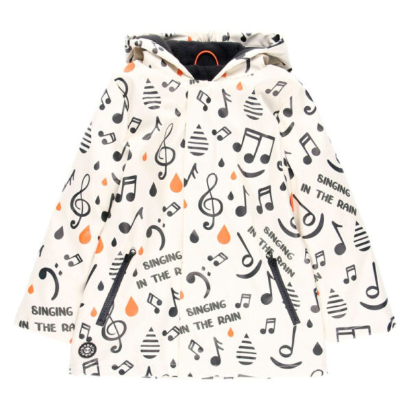 Hooded waterproof jacket