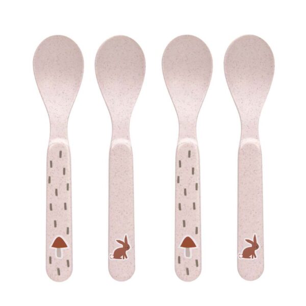 Little Forest cellulose spoon set - rabbit