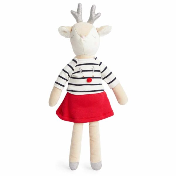 Poupée cerf de Noël