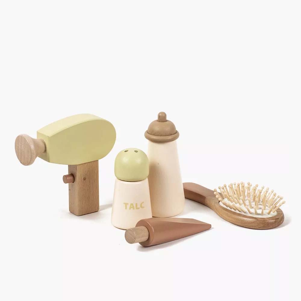 Set de toilette en bois