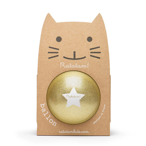 Ballon Ratatam paillettes 15 cm