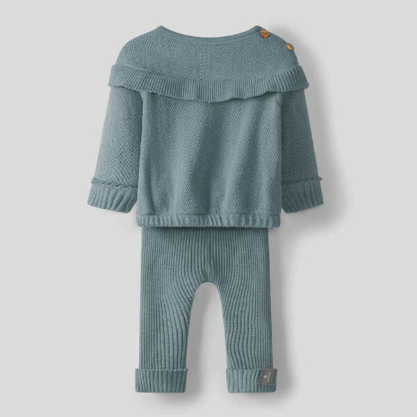 Baby girl set with ruffles
