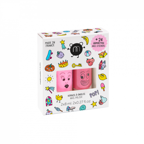 Set 2 vernis à l'eau
