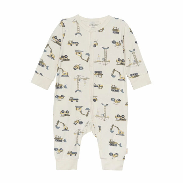 Pyjama sans pieds tracteurs