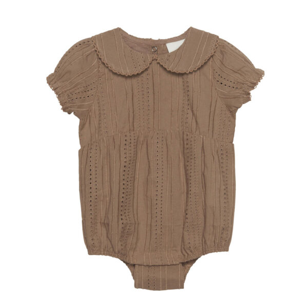 Barboteuse Broderie Anglaise