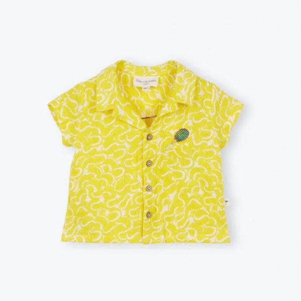 Chemise bébé imprimé balles