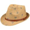 Chapeau de paille Palmiers