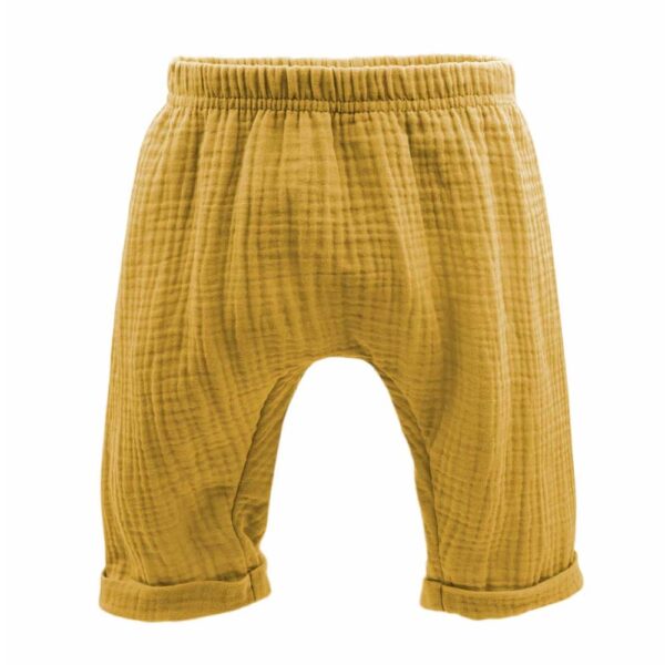GOTS baby swaddle harem pants