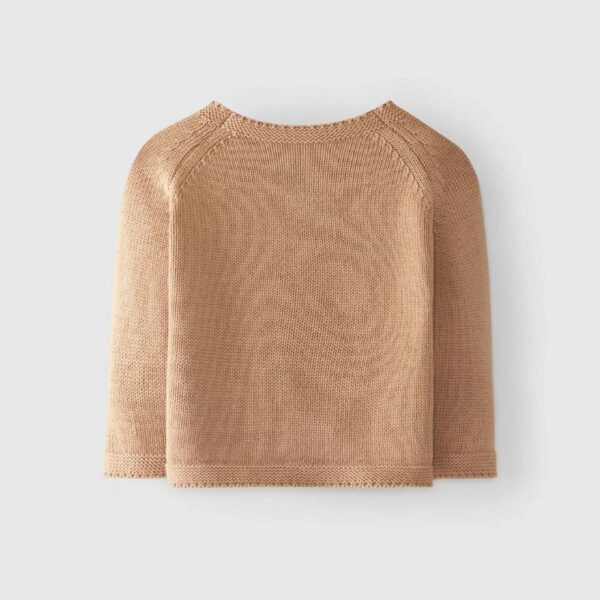 Organic cotton knitted jacket