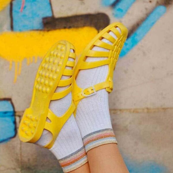 Meduse yellow sandals