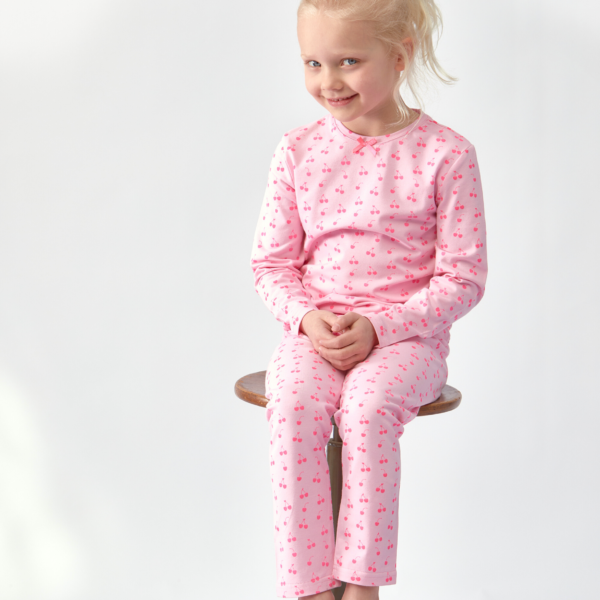 Pyjama bébé long cherries