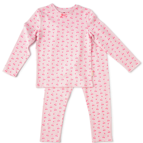 Pyjama bébé long cherries