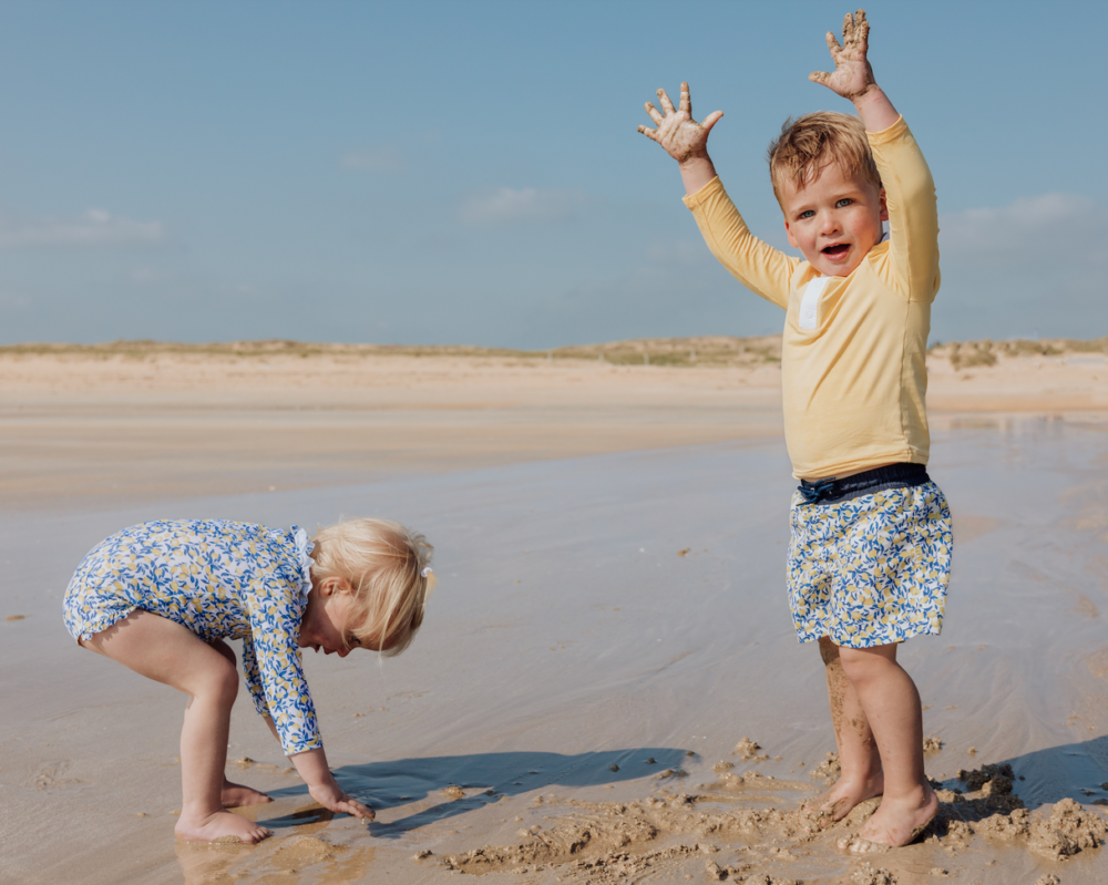 Maillot short Happy Duck citrons – Image 3