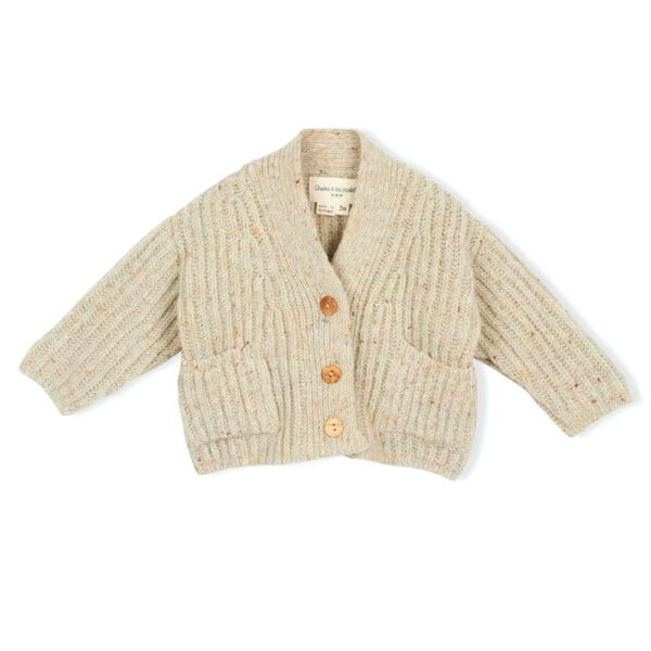 Cardigan grosses mailles bébé
