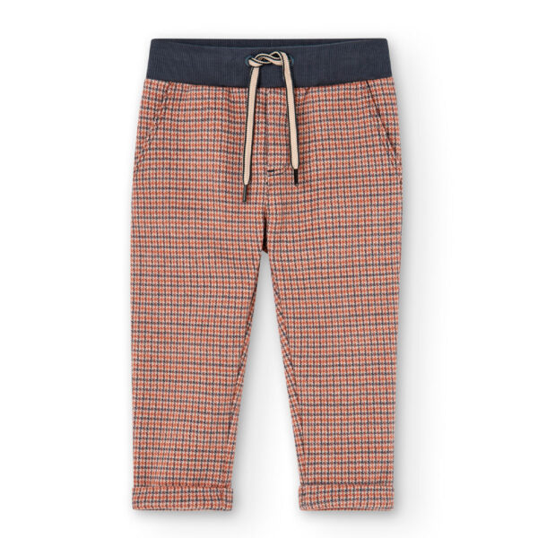 Pantalon à carreaux