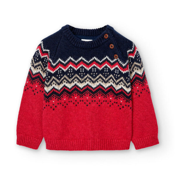 Pull en jacquard