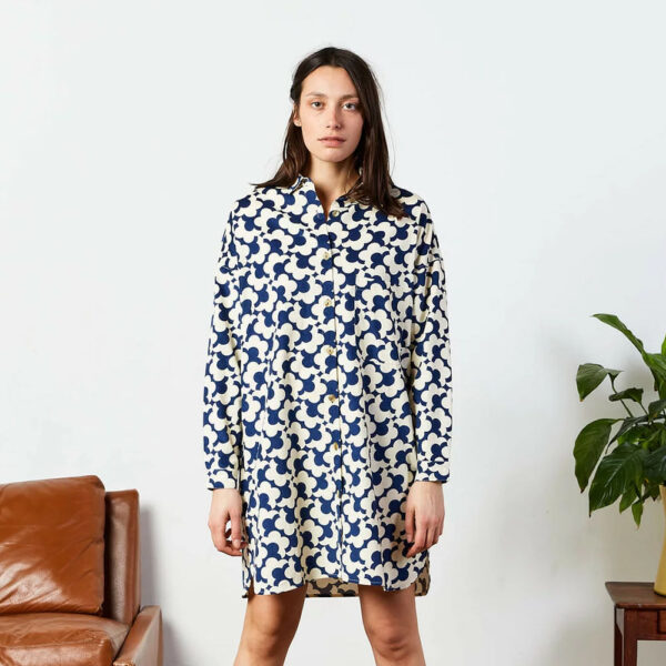 Robe Femme velours pop-corn