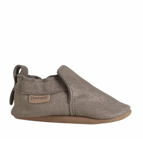 Suede Glitter Slippers