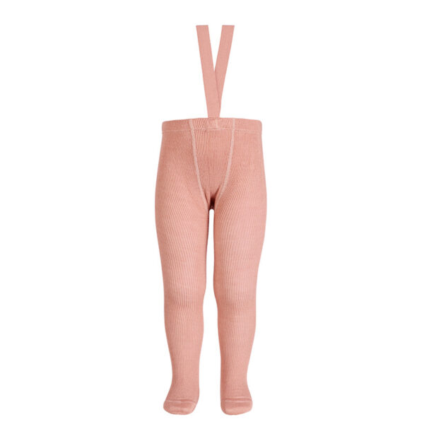 Strappy wool tights